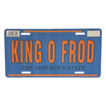 KING O FROD License Plate