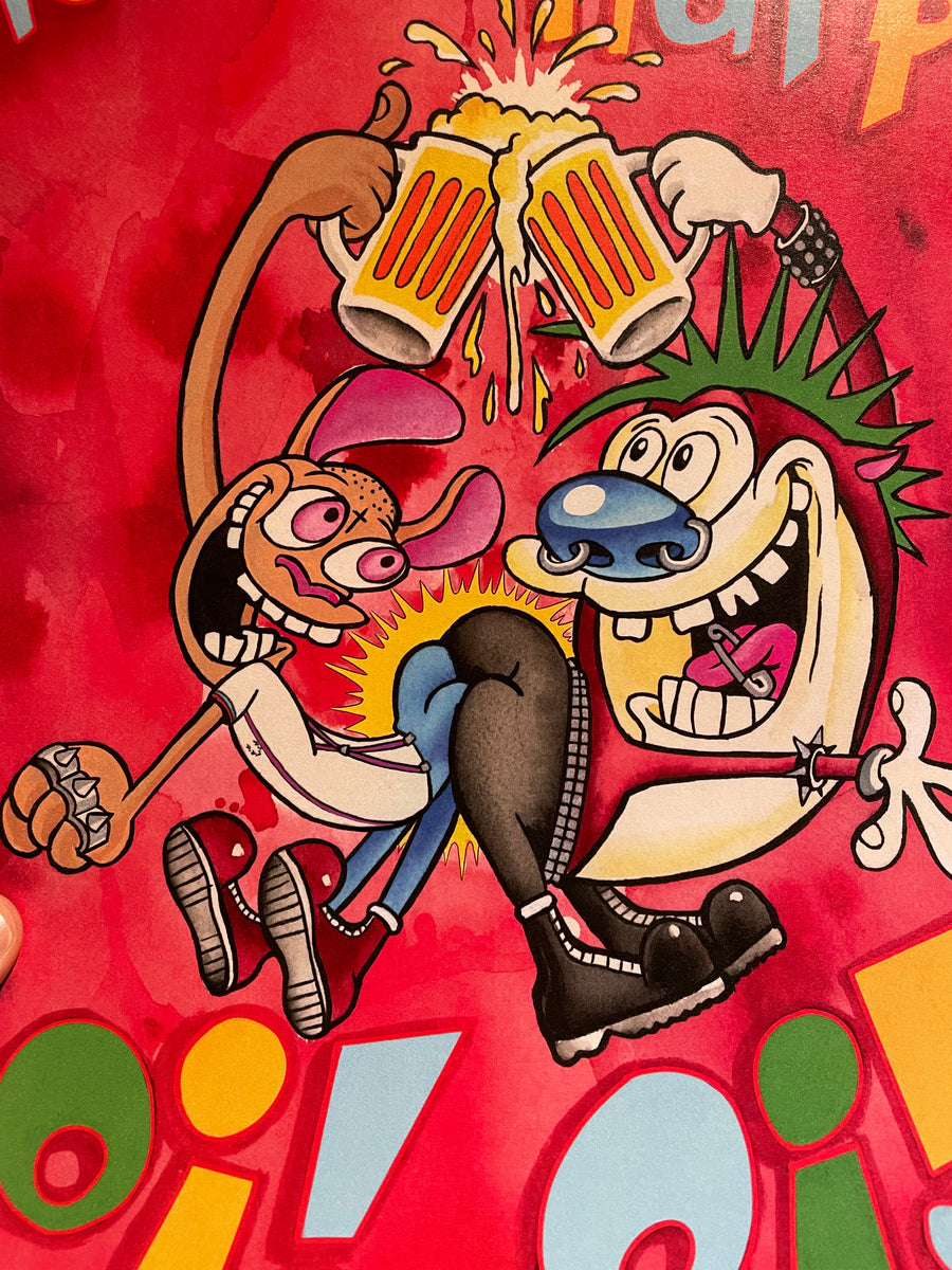 Happy Happy Oi! Oi! Poster – Thrillhaus