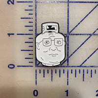 Hank The Tank Enamel Pin