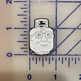 Hank The Tank Enamel Pin