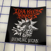Lisa Needs Braces Sticker