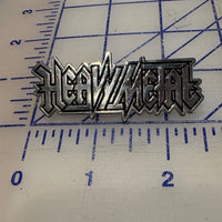 Heavy Metal Enamel Pin