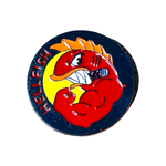 Fighting Hellfish Enamel Pin