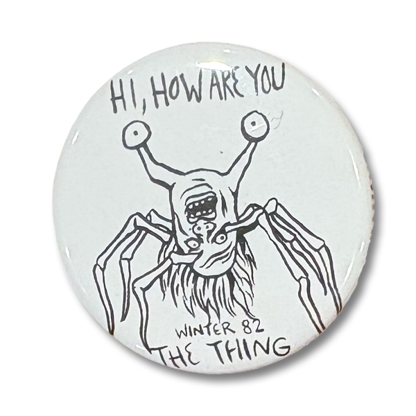The Thing/Daniel Johnston Button