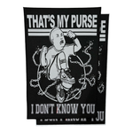 That’s My Purse Woven Tapered Backpatch
