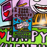 Choo Choo Choose You Valentine Card