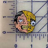 Melty Man Enamel Pin