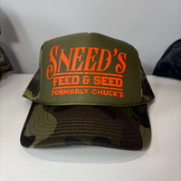 Sneed’s-  sample Cap