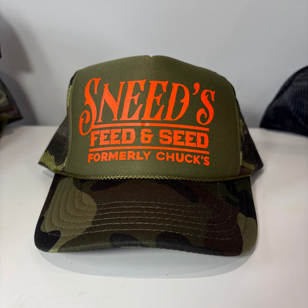 Sneed’s-  sample Cap
