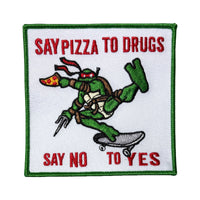 Say Pizza to Drugs Patch