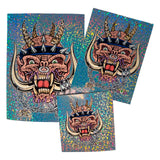 Odërhead Glitter Sticker