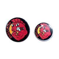 Fighting Shellfish Button