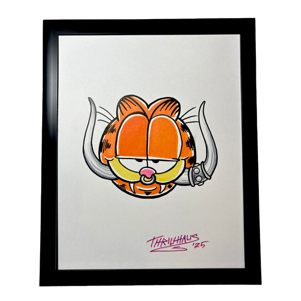 Garfield Snaggletooth Original Art