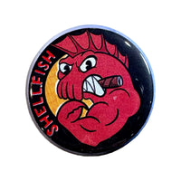 Fighting Shellfish Button