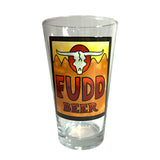 Fudd Beer Pint Glass