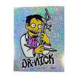 Dr. Nick Glitter Sticker