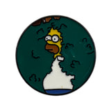 Homer Bush Meme Enamel Pin