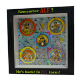 ALF Pogs Framed Set