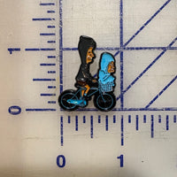 ET and Butthead Enamel Pin