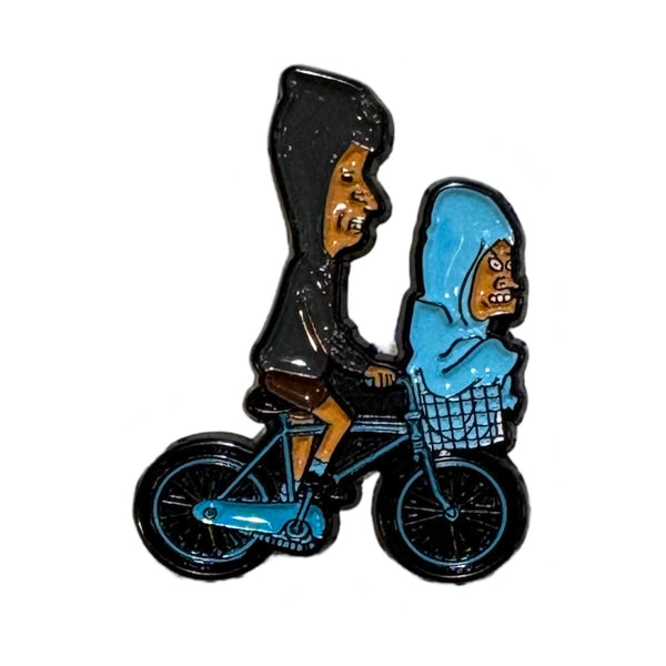 ET and Butthead Enamel Pin