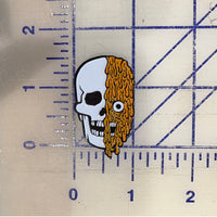 Melty Skull Enamel Pin