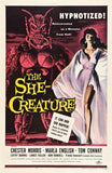 She Creature Enamel Pin