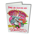 Street Shark Valentine Card