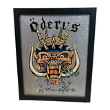 Motorus Odërhead Framed Glitter Print (Copy)
