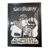 Suicidal Troopers Original Art