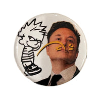 Piss Face Musk Button