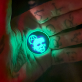 Halloween Discharge Glow Button