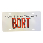 BORT License Plate