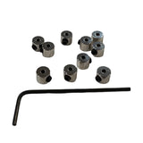Locking Clasps with tool - 10 pack