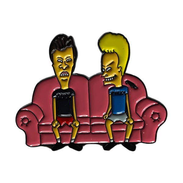 Beavis and Butthead Enamel Pin