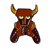 Robot Devil Enamel Pin