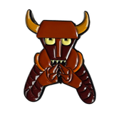 Robot Devil Enamel Pin