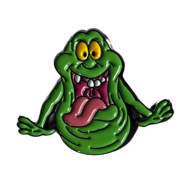 Slimer Enamel Pin