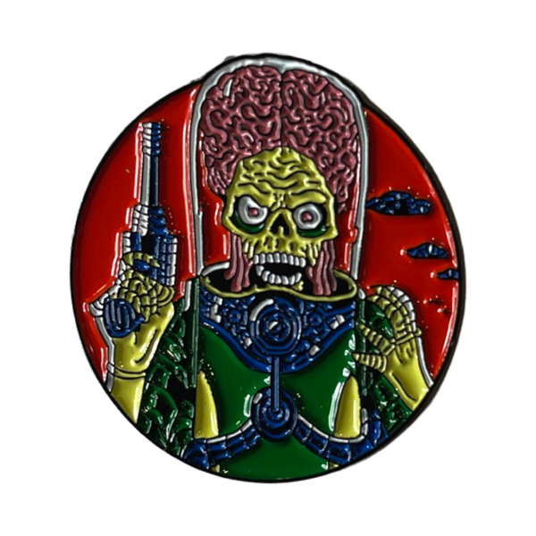 Mars Attacks Enamel Pin