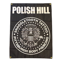 Snaggletooth Polish Hill Flag