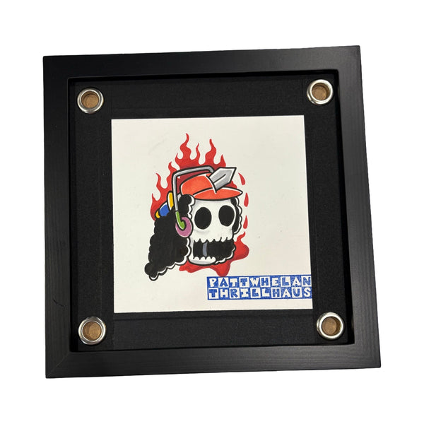 Otto Skull Framed Original Art