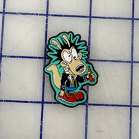 Punk Rocko Enamel Pin