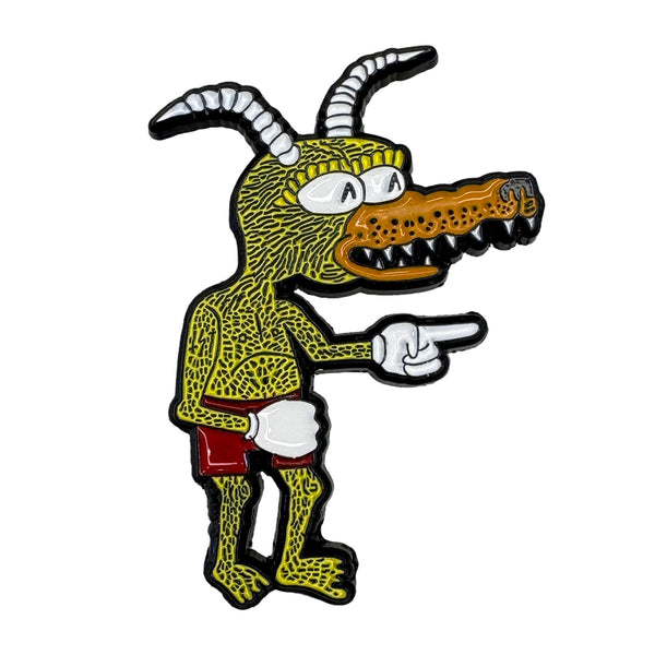 Mangey Mousegoat  Pin