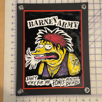 Barney Army Original Art