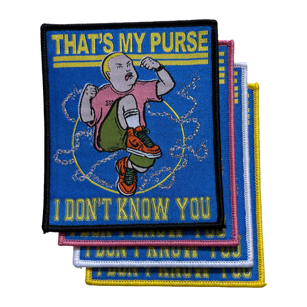That’s My Purse Woven Patch - Color