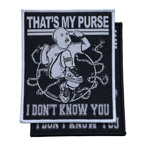 That’s My Purse Woven Patch