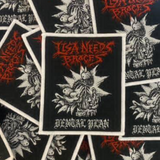 Lisa Needs Braces Woven Patch- Presale