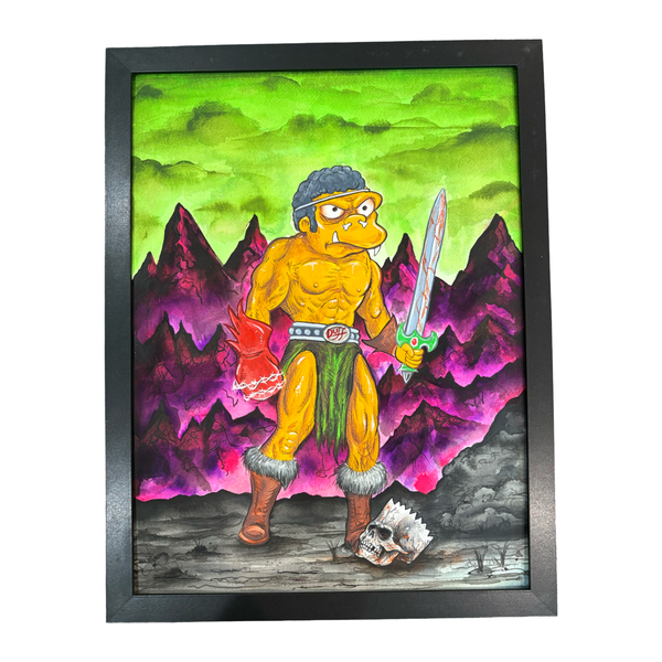Moe The Bart-Ender Original Art