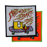 Skate or Die Bart Die Patch