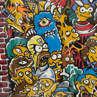 Half inflated Dark Lord Original Art
