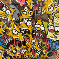 Half inflated Dark Lord Original Art